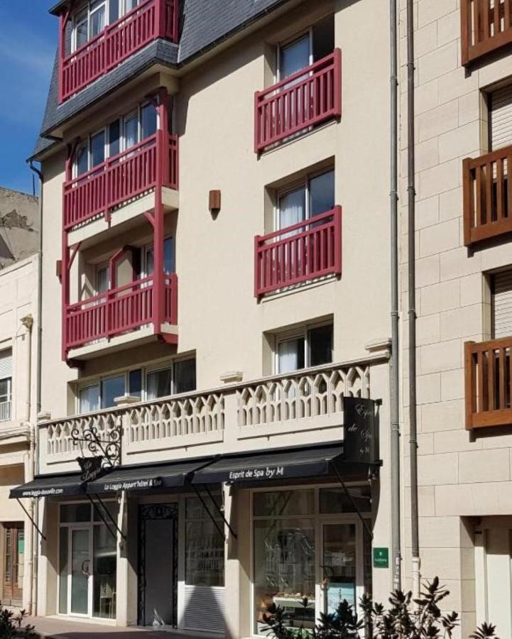La Loggia Appart'Hotel & Spa Deauville Exteriör bild